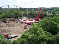 From Lemont Rd. bridge.