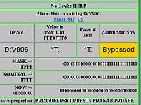 V906 Digital Alarm top